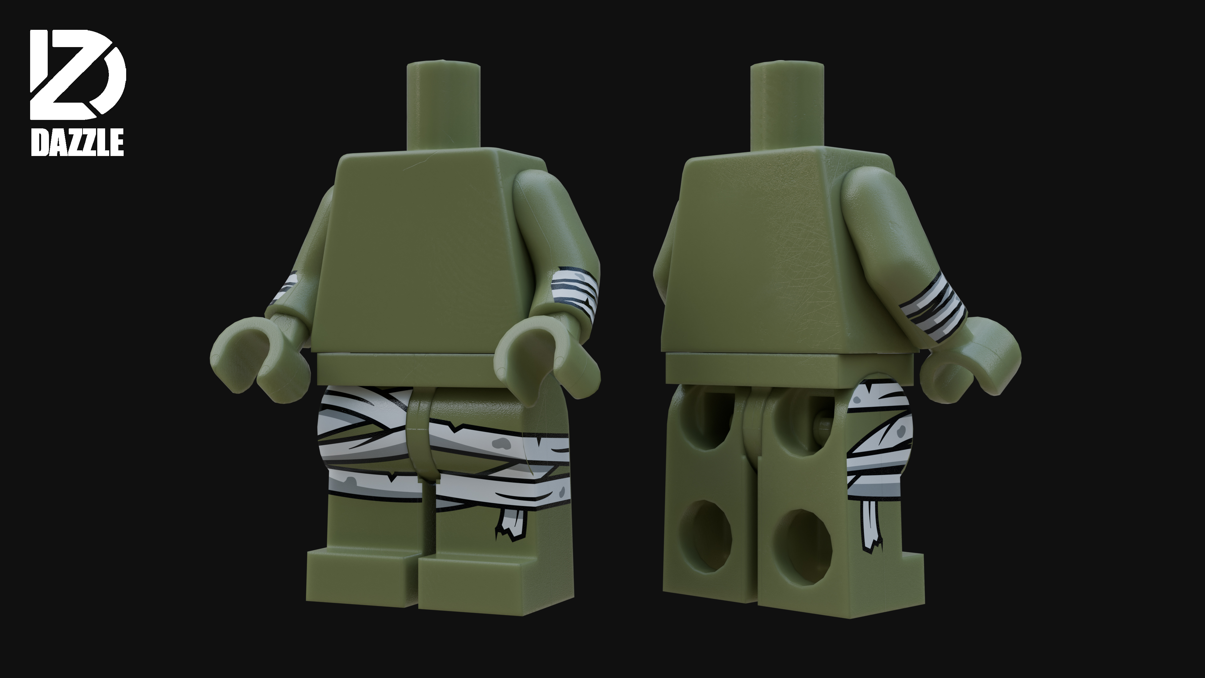 【預訂】【Dazzle Brick】繃帶擴充包（僅限手臂和腿部）