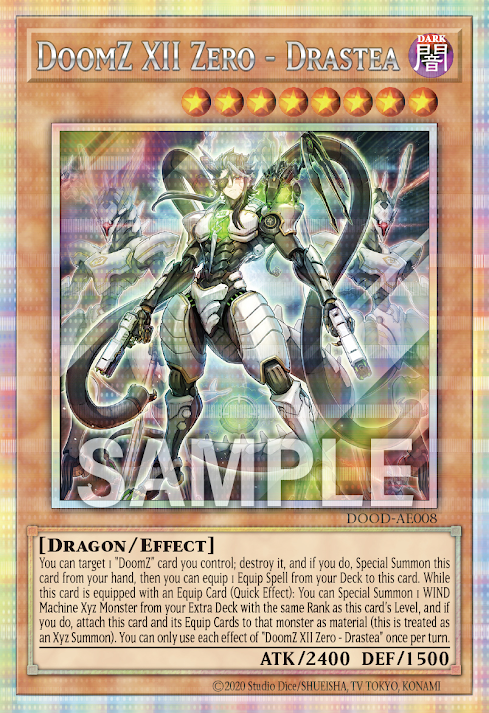 DOOD-AE008 (SR/PSER)DoomZ XII Zero - Drastea(終刻龍機XII 德拉斯提亞)