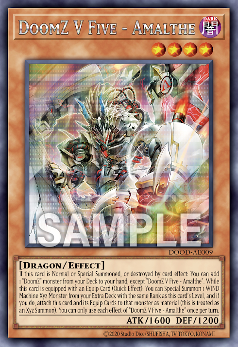DOOD-AE009 (N/SER)DoomZ V Five - Amalthe(終刻龍機V 阿瑪爾忒)