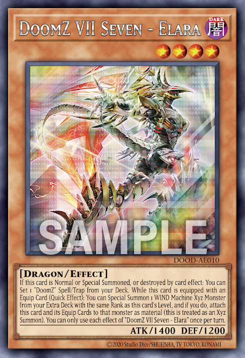 DOOD-AE010 (N/SER)DoomZ VII Seven - Elara(終刻龍機VII 伊拉拉)