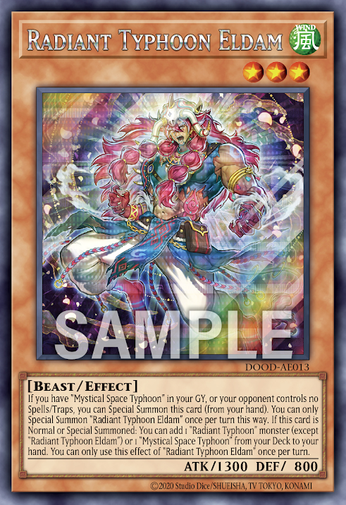 DOOD-AE013 (SR/SER)Radiant Typhoon Eldam(絢嵐的達象)