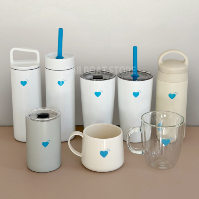 #部分現貨 HUMAN MADE × BLUE BOTTLE 藍瓶 限量聯名 愛心杯 藍瓶