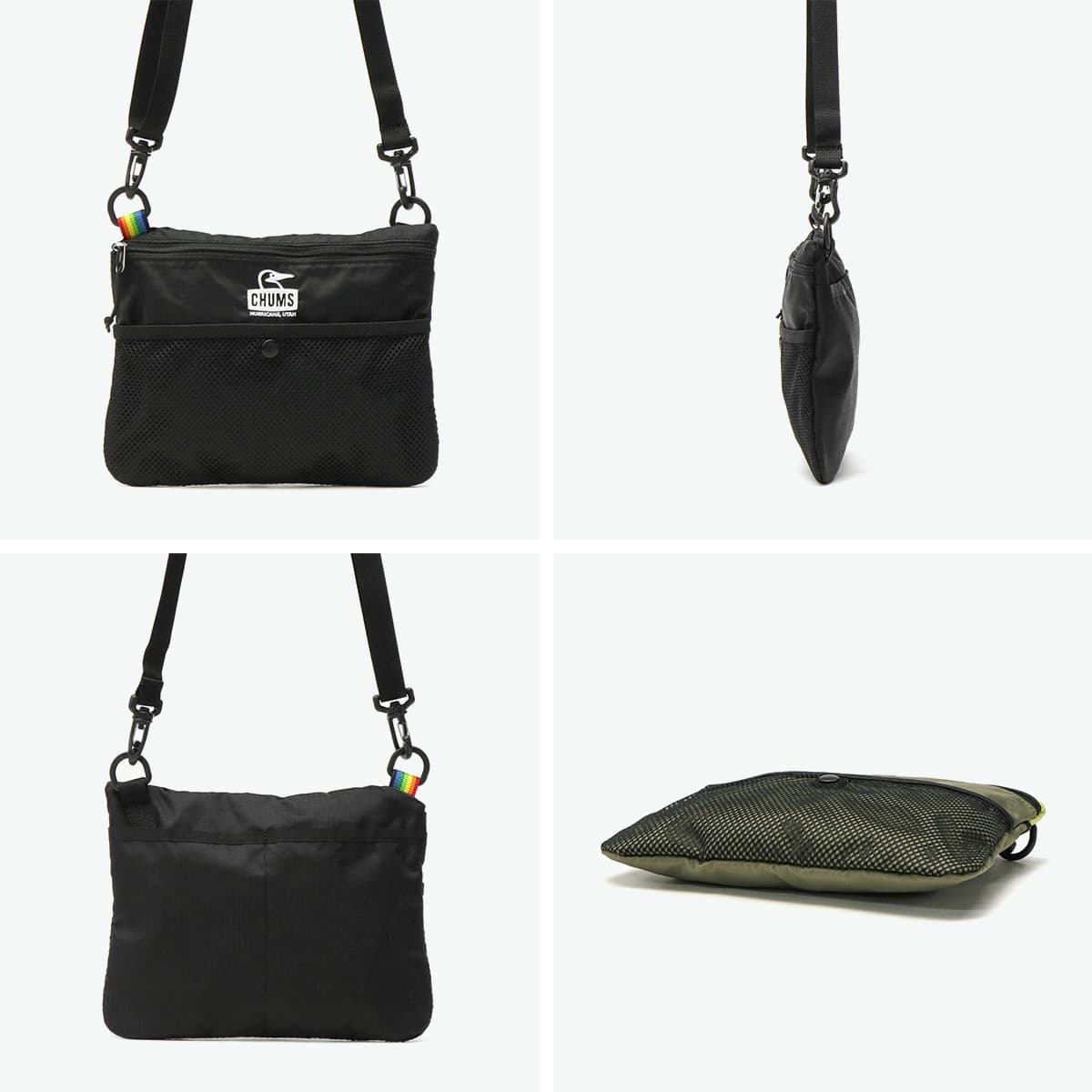 CHUMS SPRING DALE SACOCHE - Blue/Sapphire