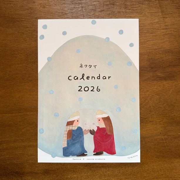 日本Necktie x 表現社．2026年曆