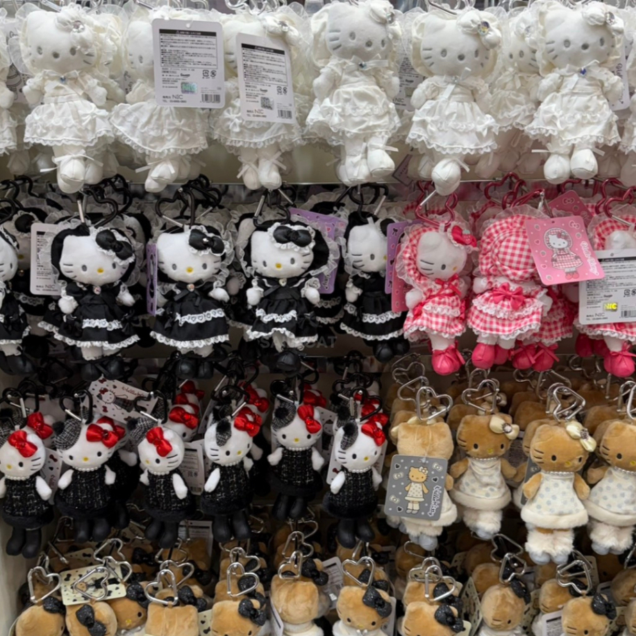 🇯🇵日本現地代購 新款 三麗鷗 Hello Kitty 長腿 風格升級 吊飾娃娃