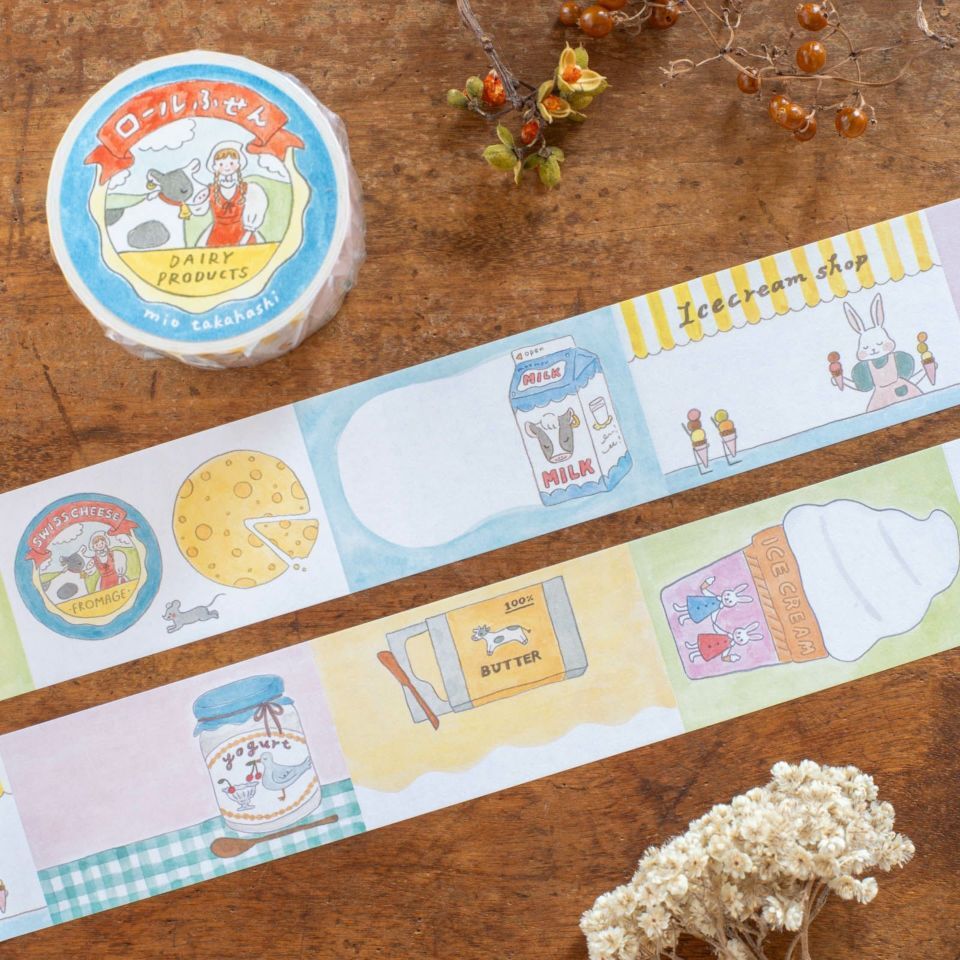 日本手紙社．たかはしみお MEMO便利貼卷 DAIRY PRODUCTS