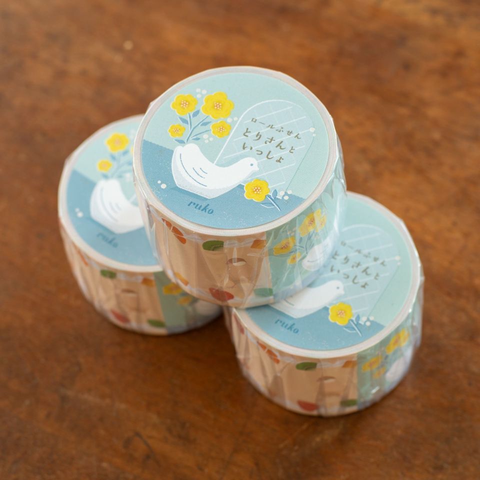 日本手紙社．ruko MEMO便利貼卷 和小鳥一起