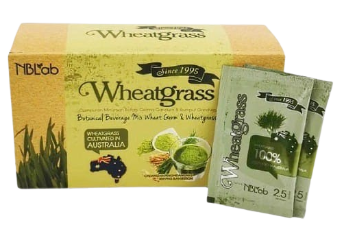 NBLAb 小麥草 ⼀ 盒 60包 每包 2.5克 gm