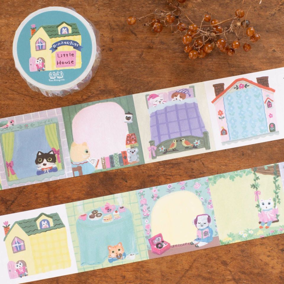 日本手紙社．北岸由美 MEMO便利貼卷 Little House