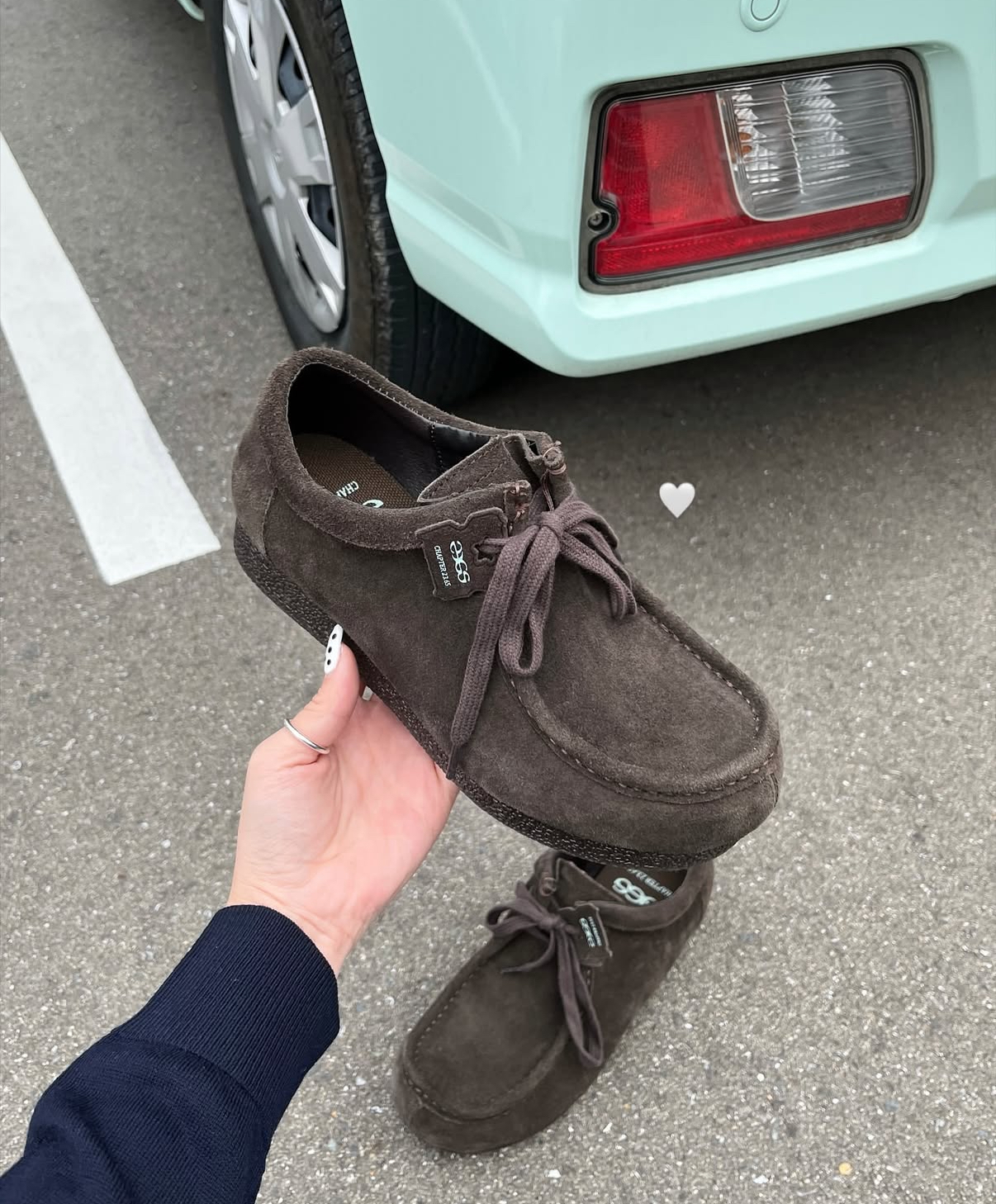 本週限時接單!! 韓國🇰🇷連線 23.65 袋鼠鞋 莫卡辛鞋 麂皮 厚底 休閒鞋 3色/預購