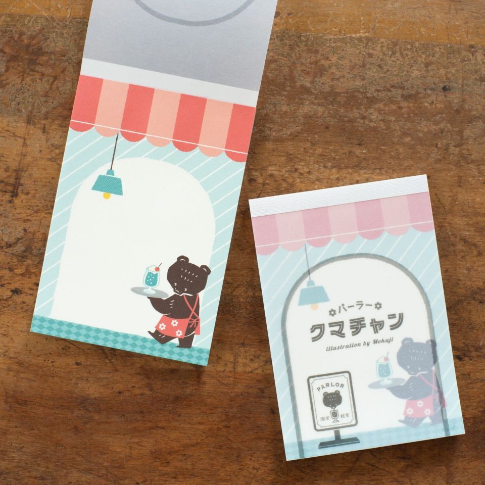 日本手紙社．Mokuji 便條紙本 喫茶店