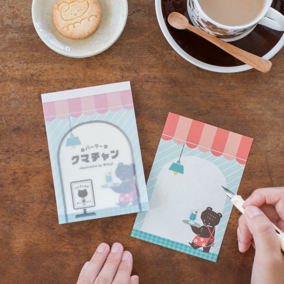 日本手紙社．Mokuji 便條紙本 喫茶店