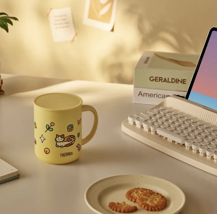 Thrrmos x zero per zero 貓貓保溫馬克杯