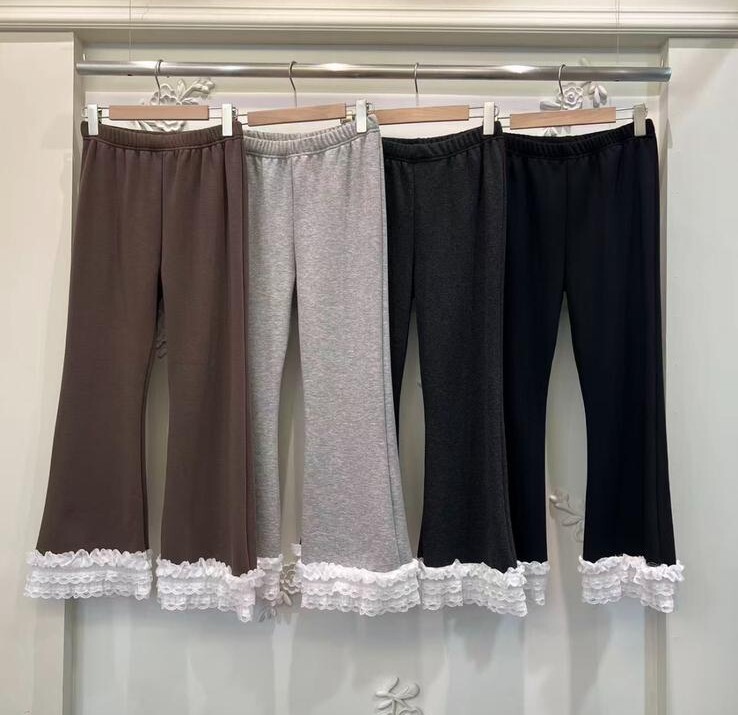 BE58    高質絨LACE褲   薄毛 腰26-47    HIP36-52    長37   $449  (一口價)