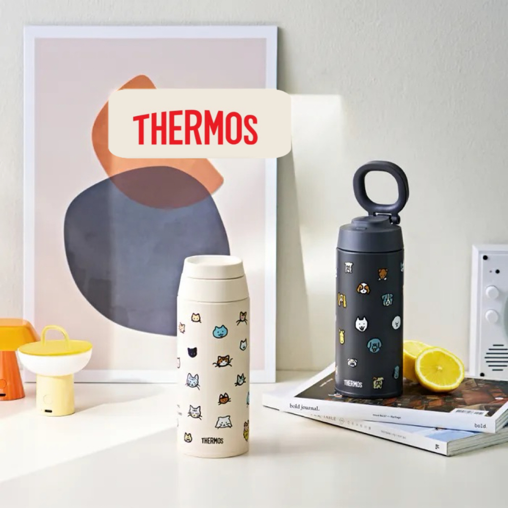 Thrrmos x zero per zero 動物手提保溫瓶