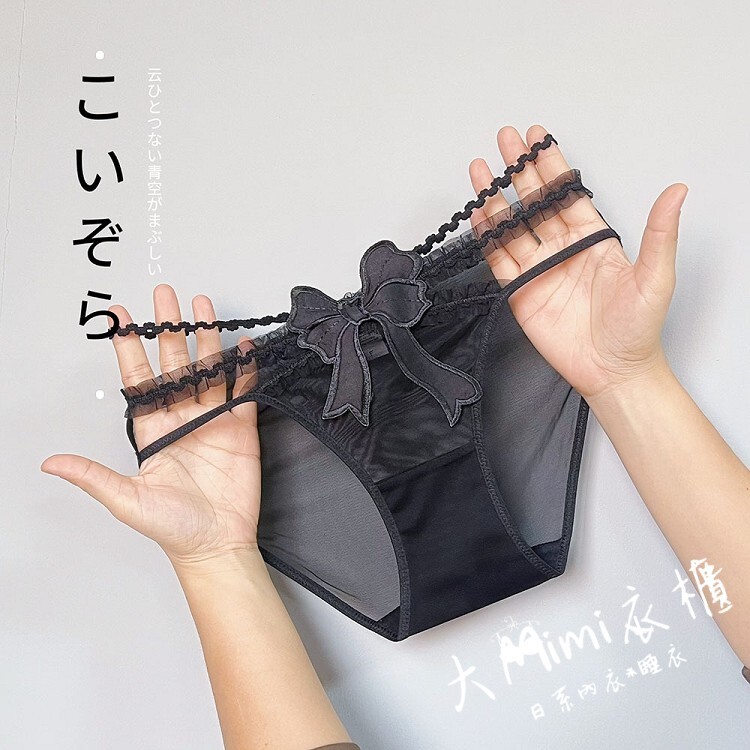 夜色緞蝶性感內褲