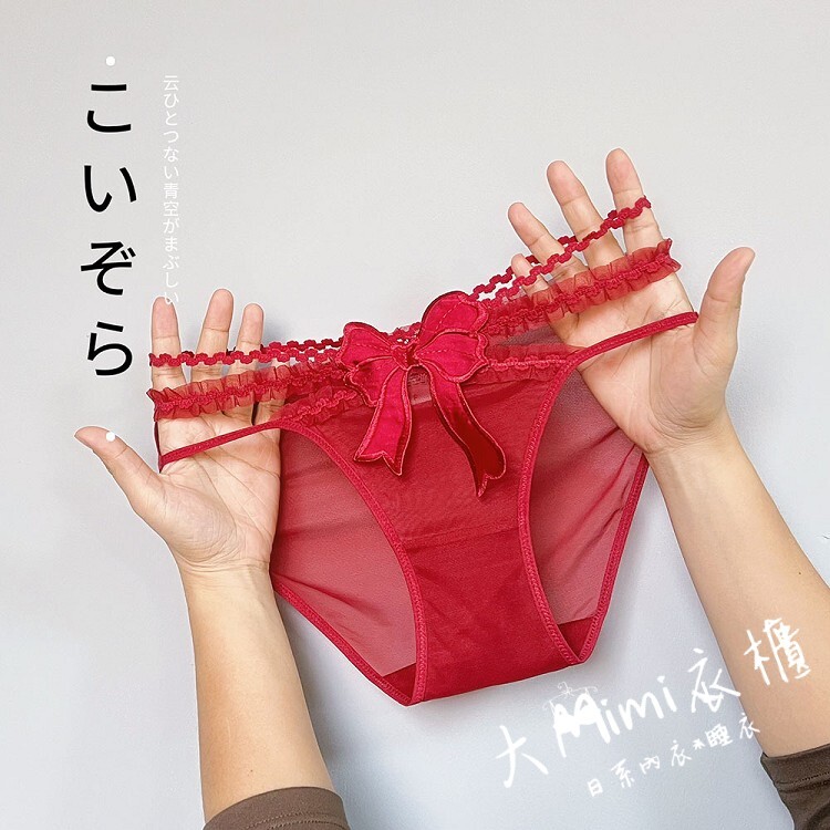 夜色緞蝶性感內褲