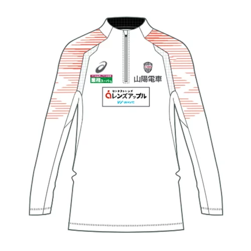 2024 神戶勝利船 長袖半拉鏈熱身上衣 (球員版)