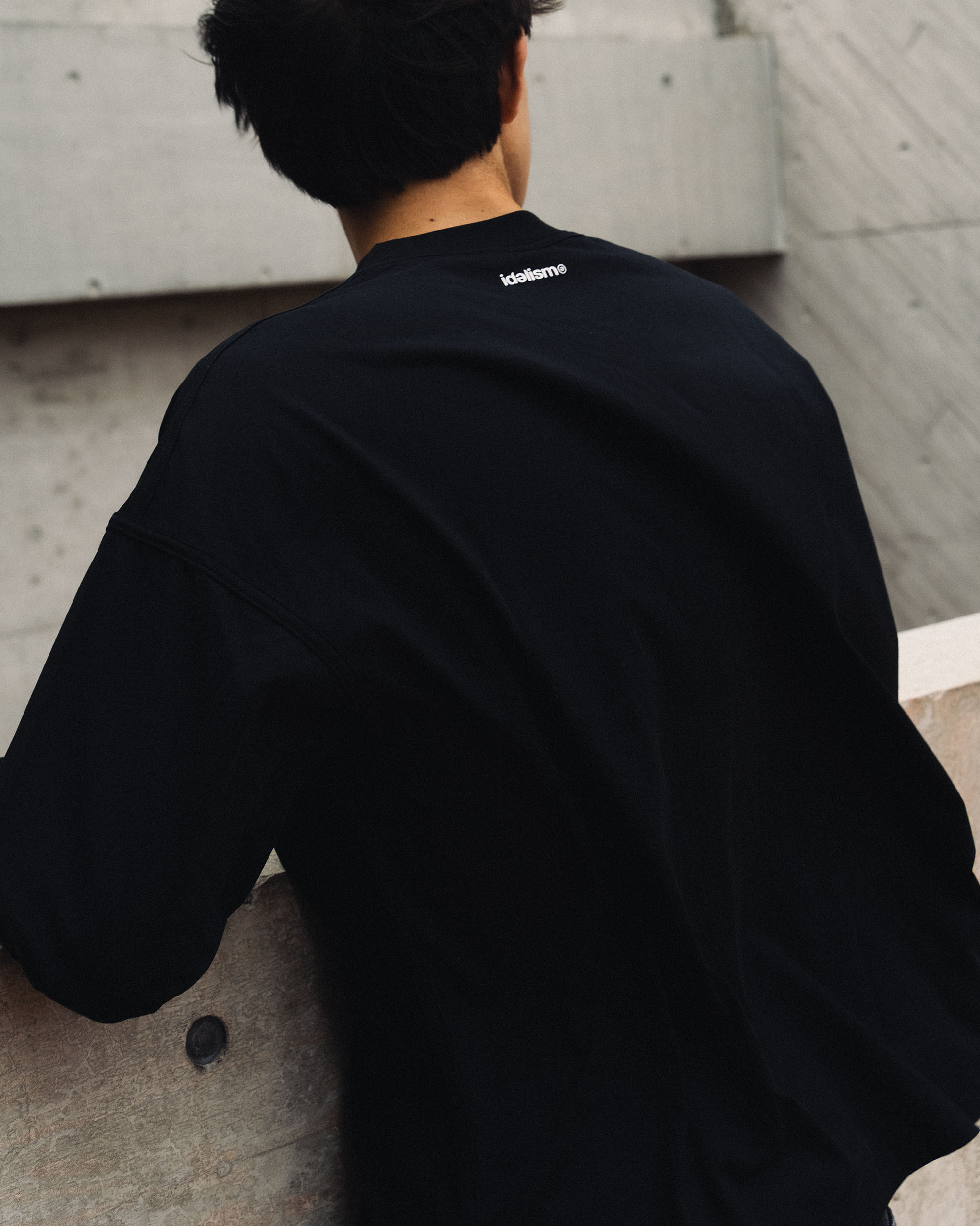 IDEALISM IDE Pocket L-Tee 素面 上衣 長袖 兩色