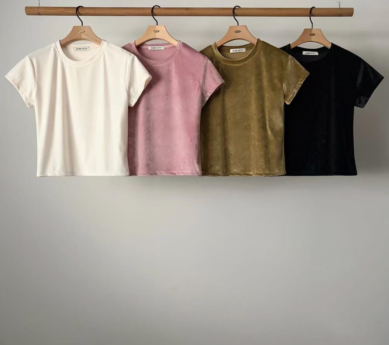 AU5306 絲絨短袖Tee