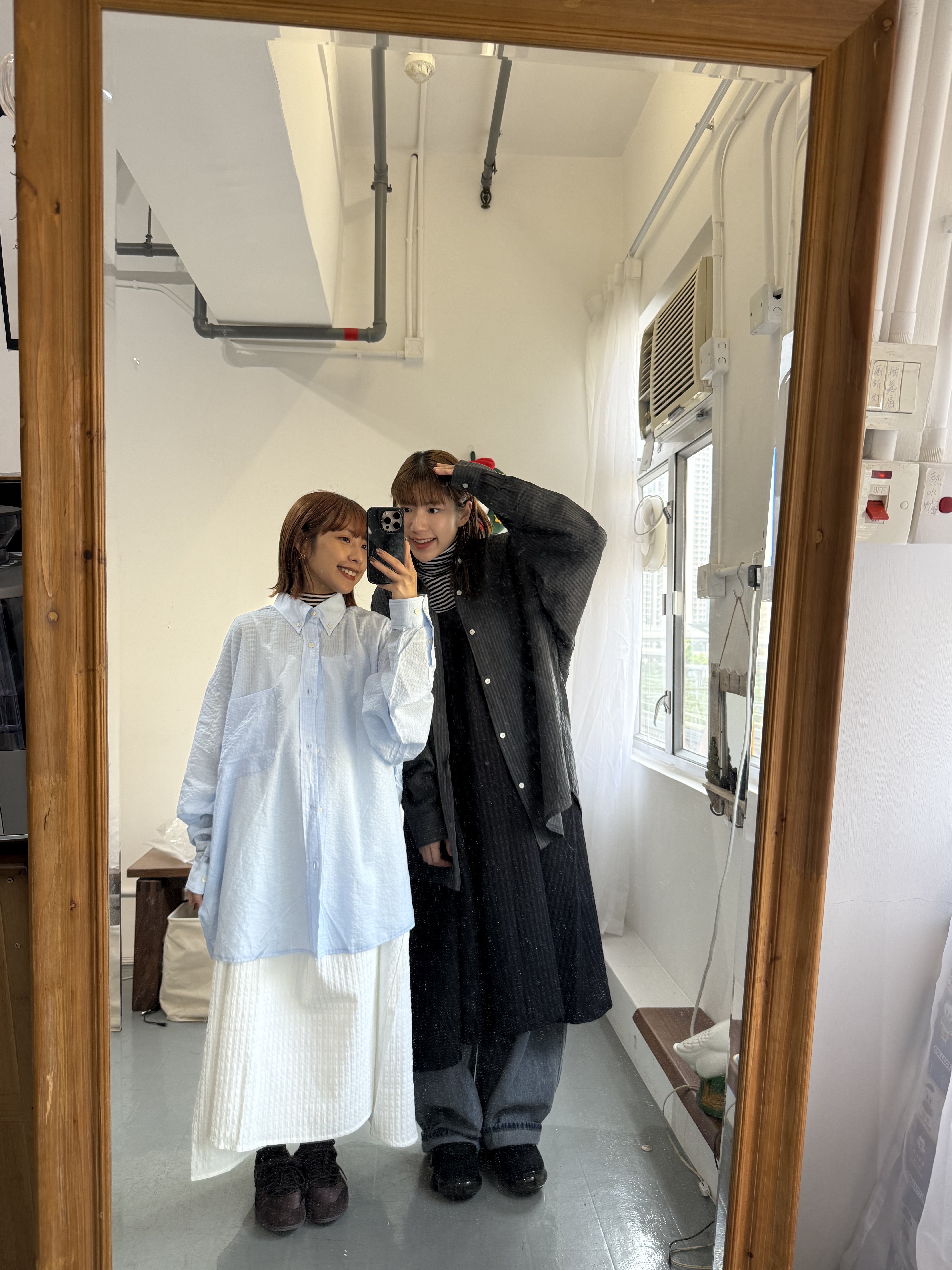 寬鬆泡泡棉恤衫