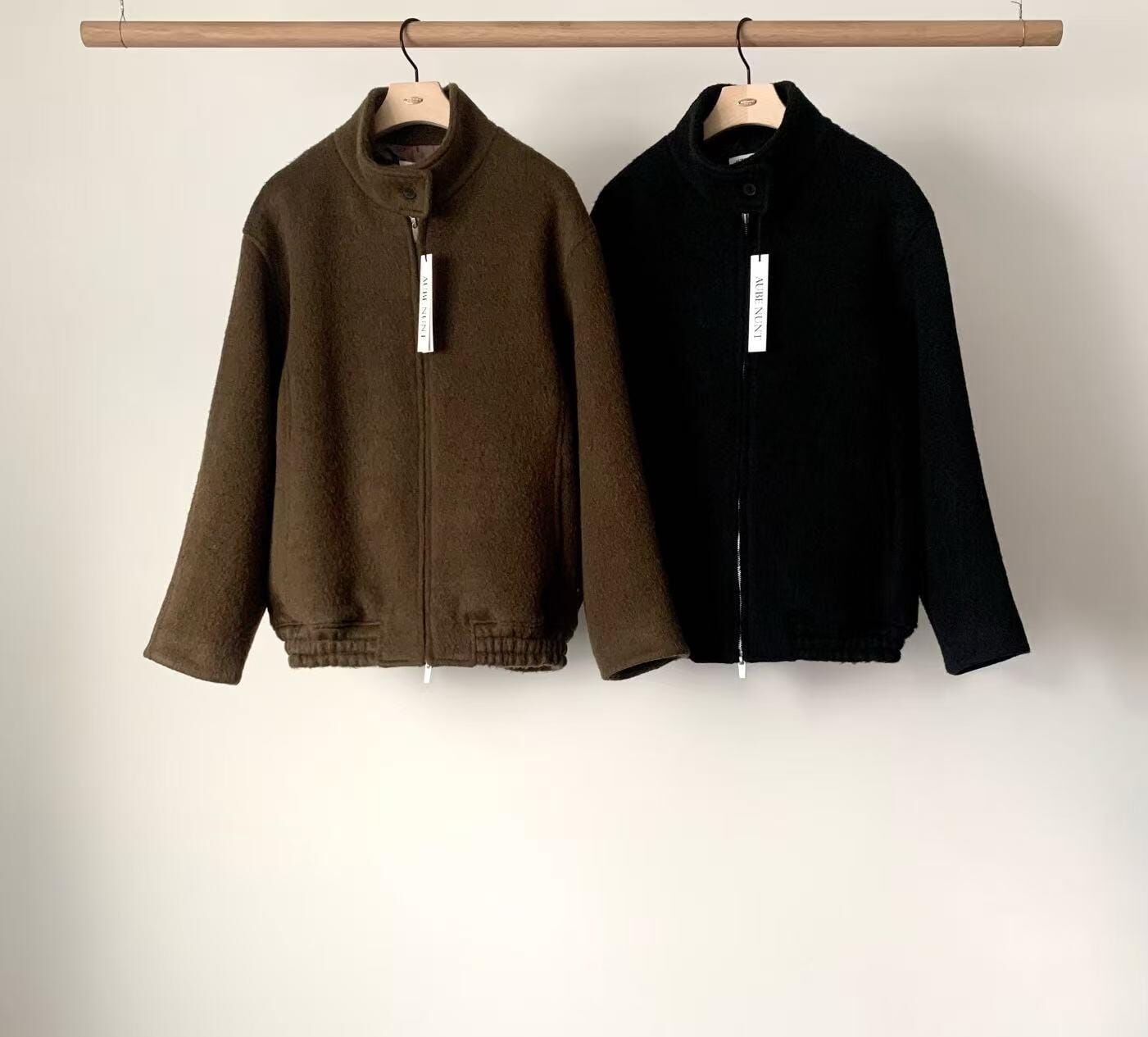 AU5322 刷毛機車夾克