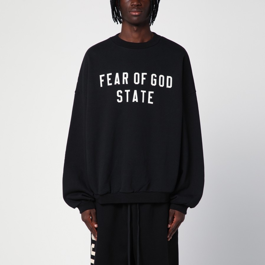 <現貨> Essentials STAGE 黑色 大學T 192BT246230F