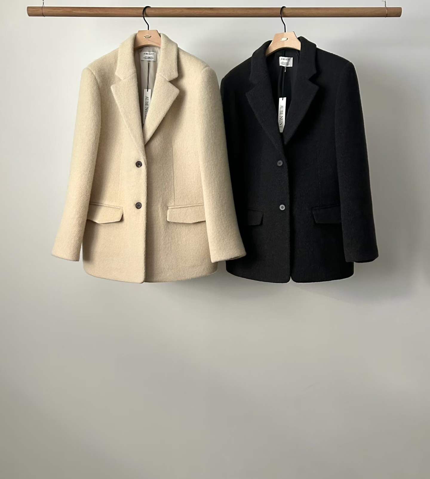 AU5327 短毛西裝外套