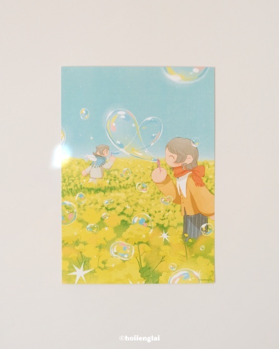 Hoi ホーイ｜A4海報｜泡泡