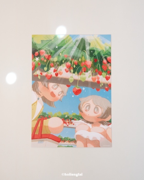 Hoi ホーイ｜A4海報｜草莓