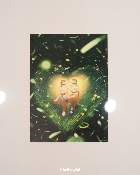 Hoi ホーイ｜A4海報｜螢火蟲