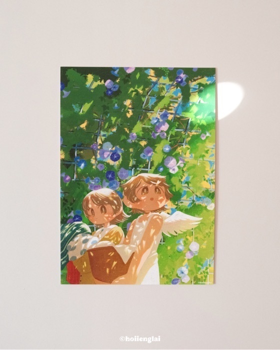 Hoi ホーイ｜A4海報｜牽牛花