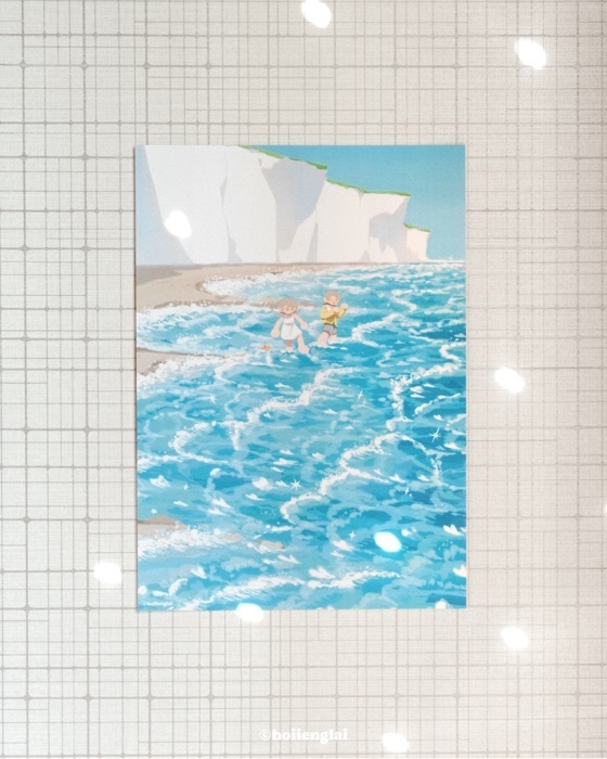 Hoi ホーイ｜A4海報｜海浪