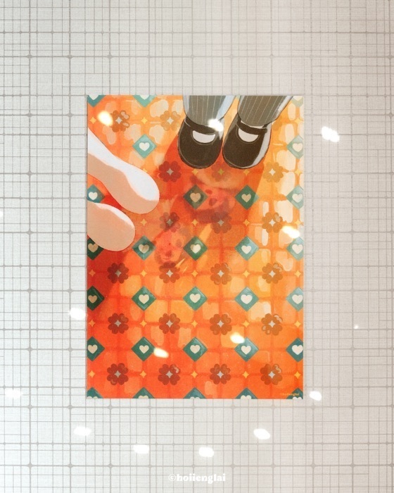 Hoi ホーイ｜A4海報｜花磚