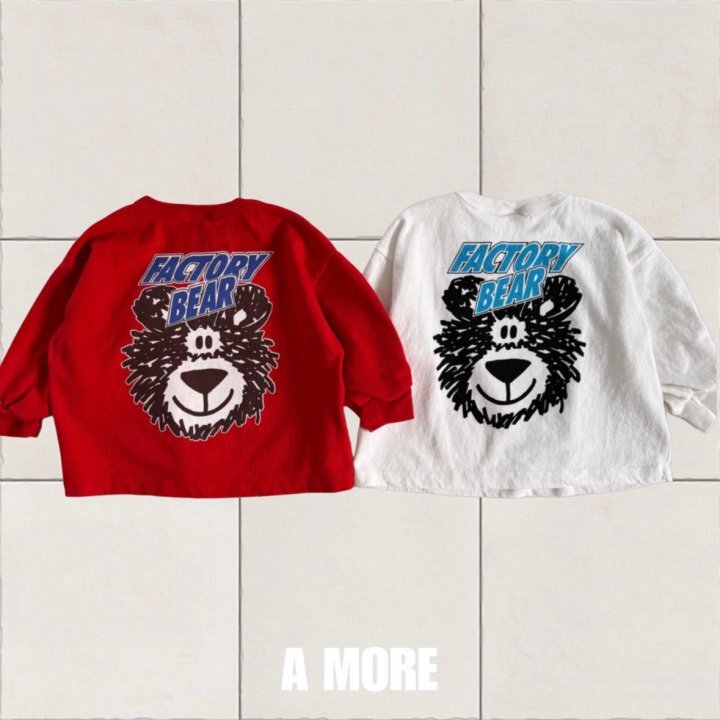 a more 大熊亮紅T