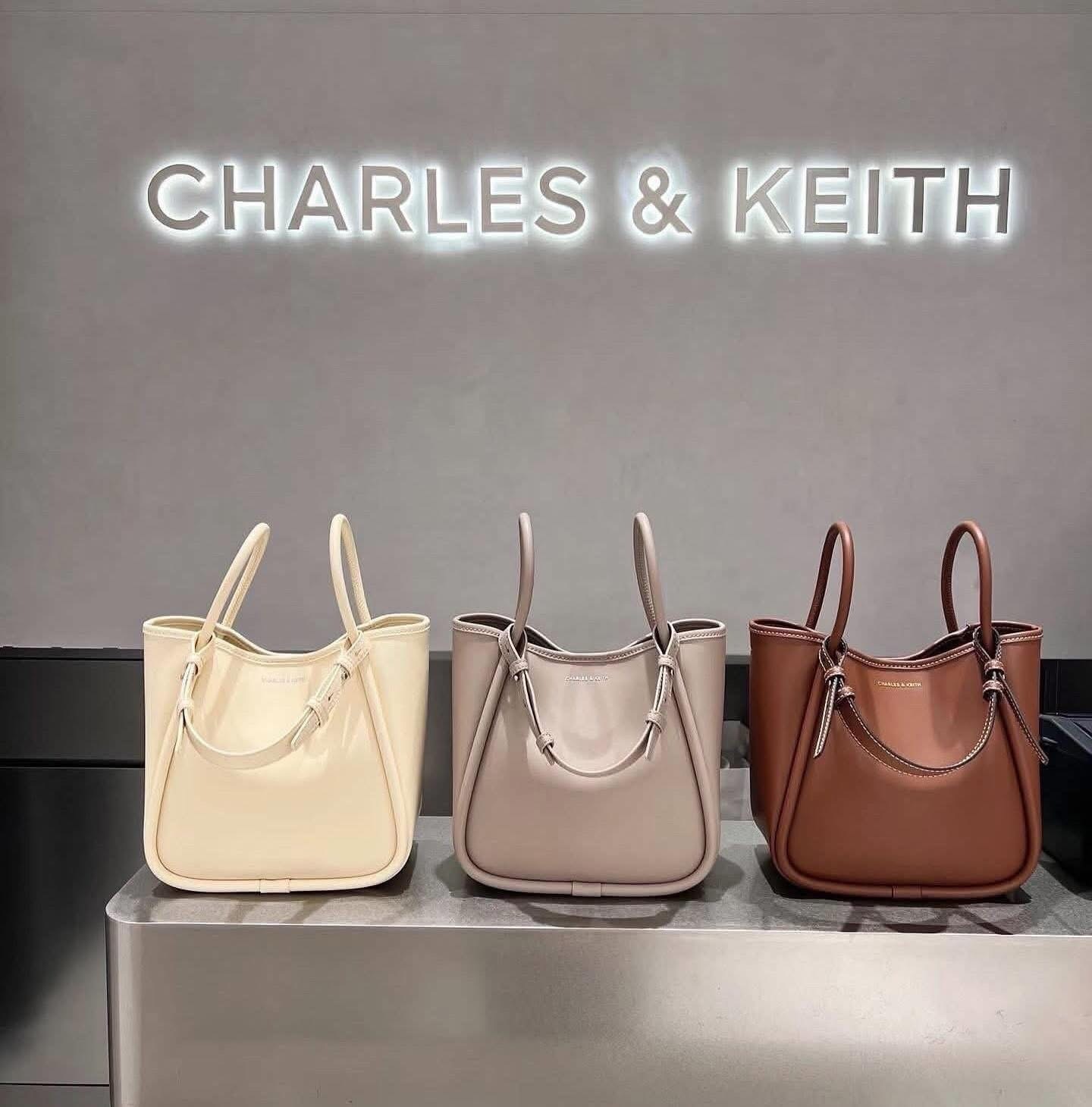 代購-韓韶禧同款 CHARLES&KEITH 小ck 大容量托特包 單肩包 中號