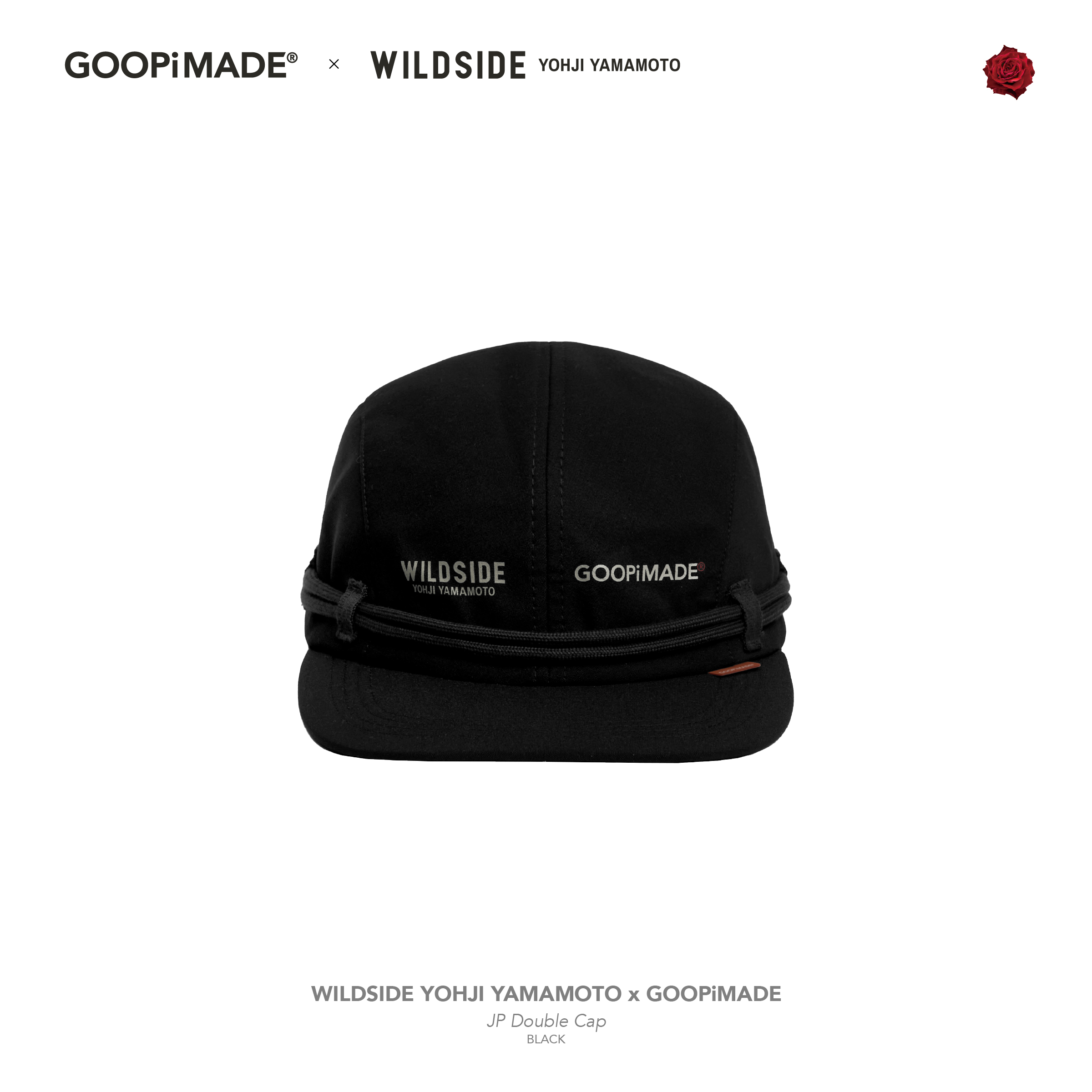 JP Double Cap - Black