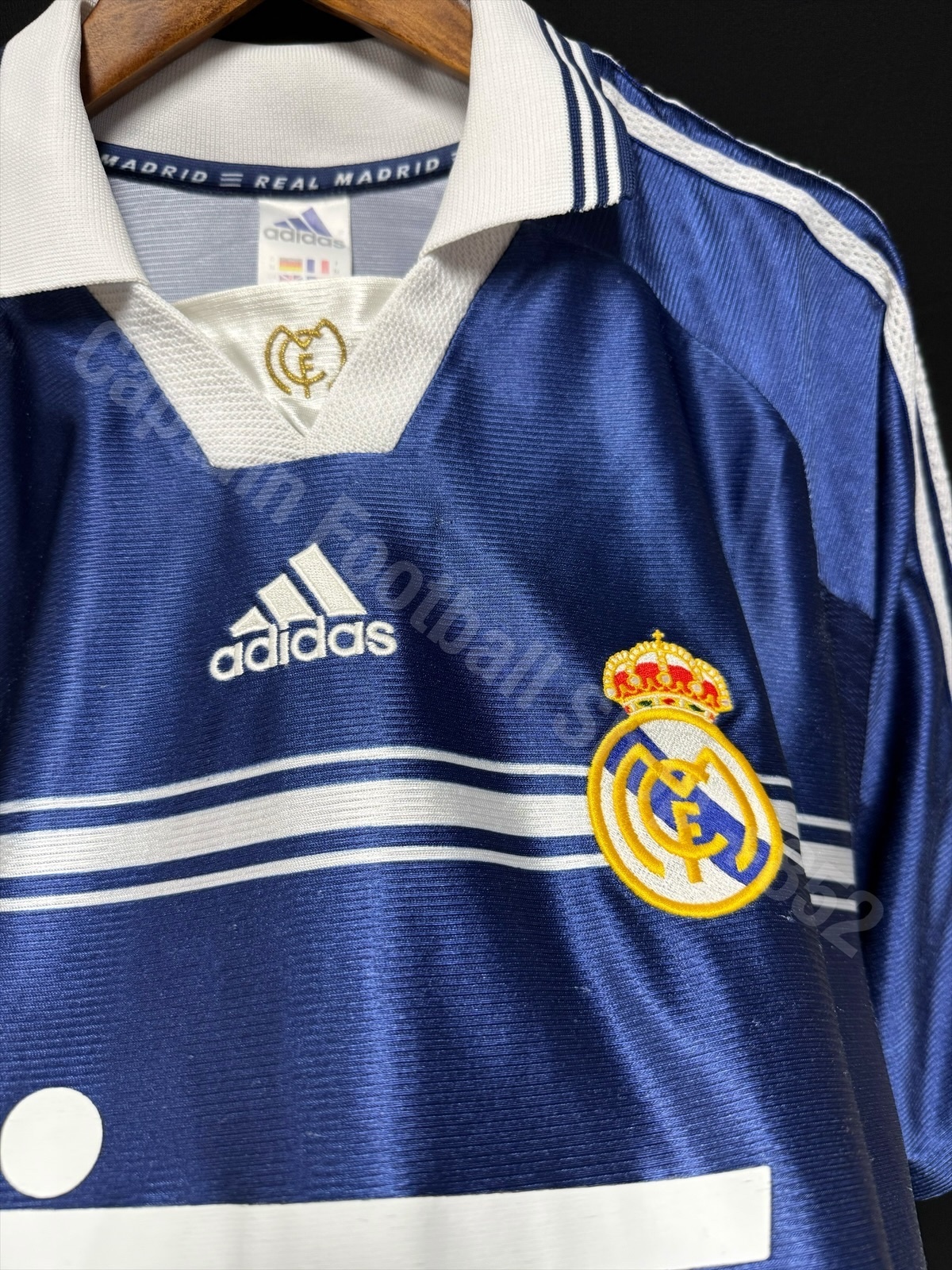 Real Madrid 1998-1999 Adidas Away Shirt #7 RAUL