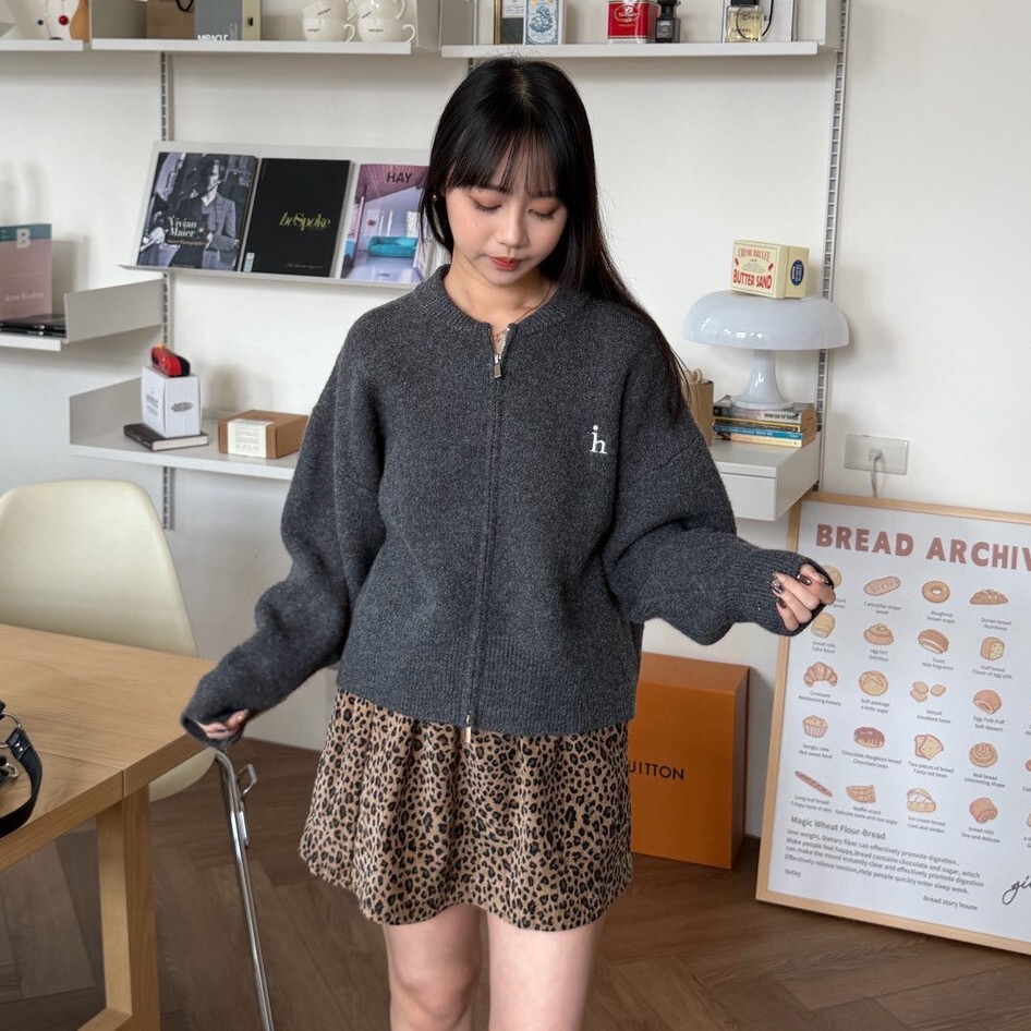 暖冬諾耶❄️雙拉鍊針織外套