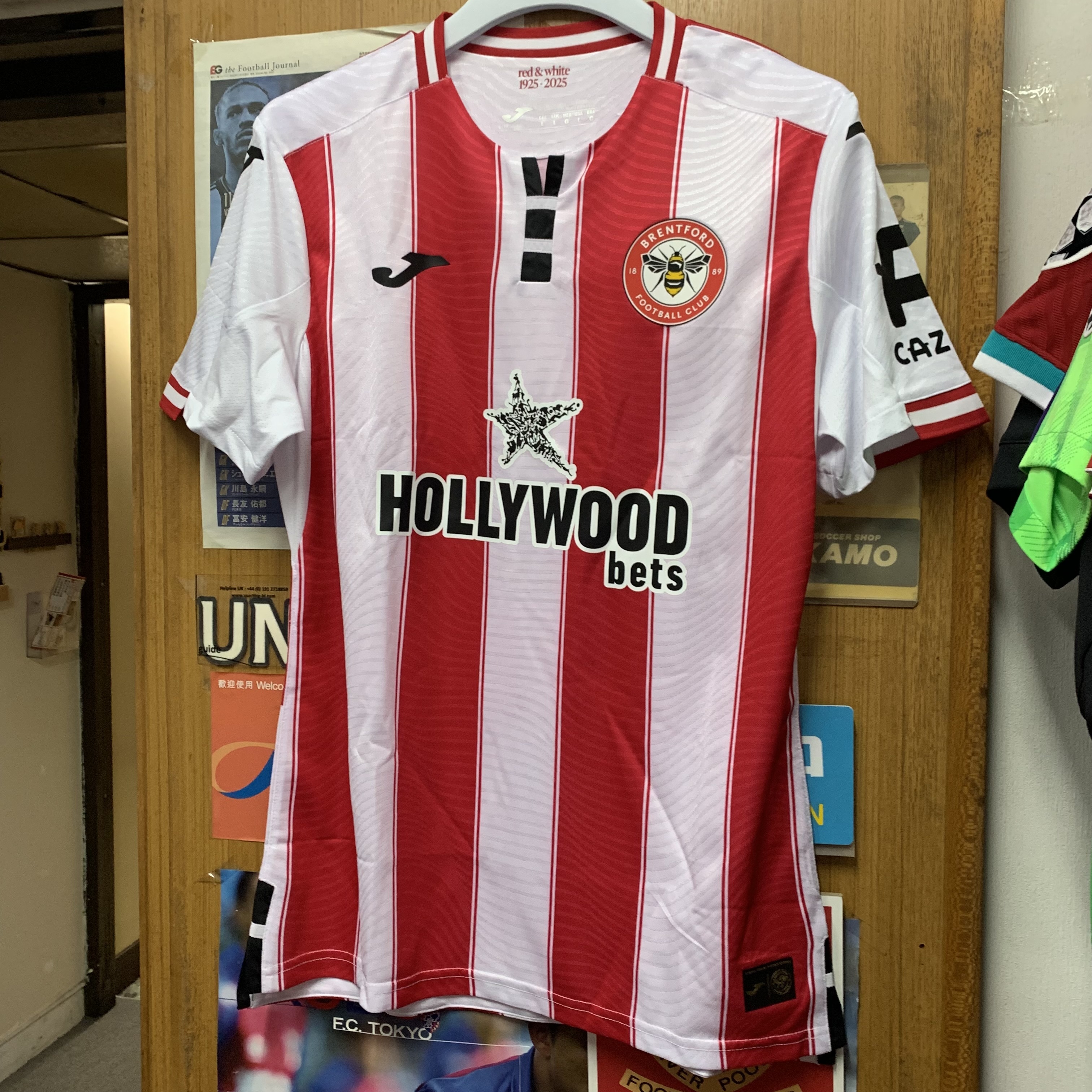 2025 Brentford Home Shirt with Nameset (雙號碼)