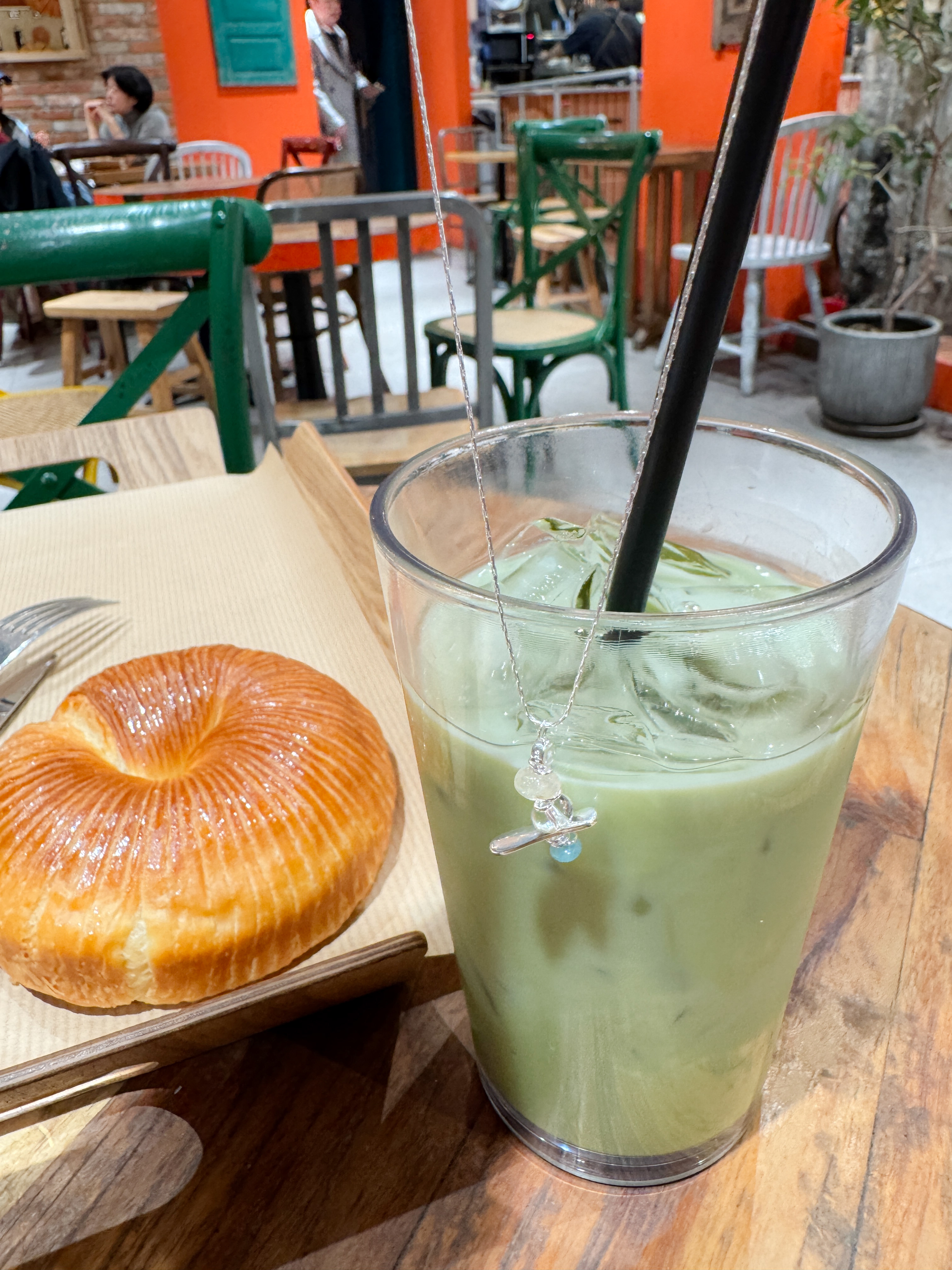 925珠串吊咀頸鏈