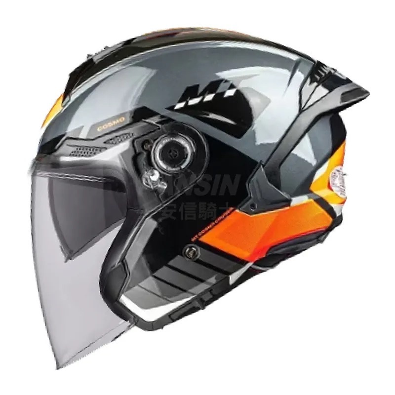 MT 星際 巡航黑橙 彩繪