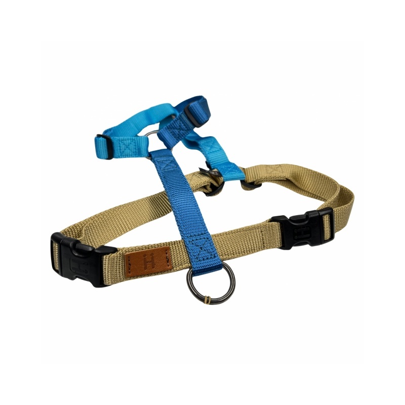 義大利Haqihana｜【加勒比海灣】減壓H型寵物胸背帶