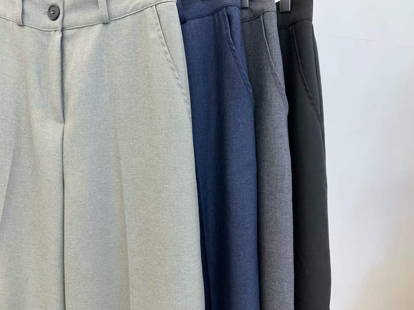 FP5316 後鬆緊寬松西褲