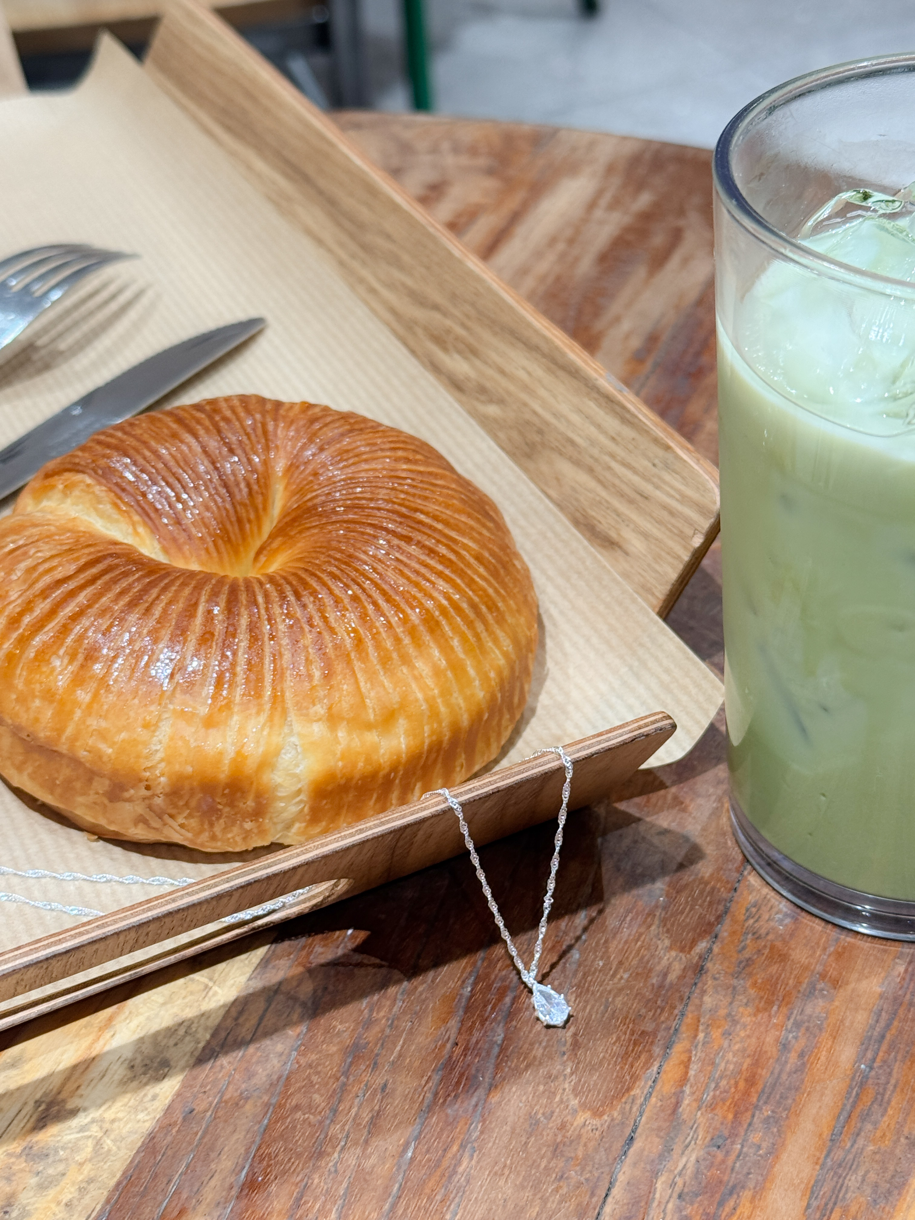 925水滴型水鑽吊咀頸鍊