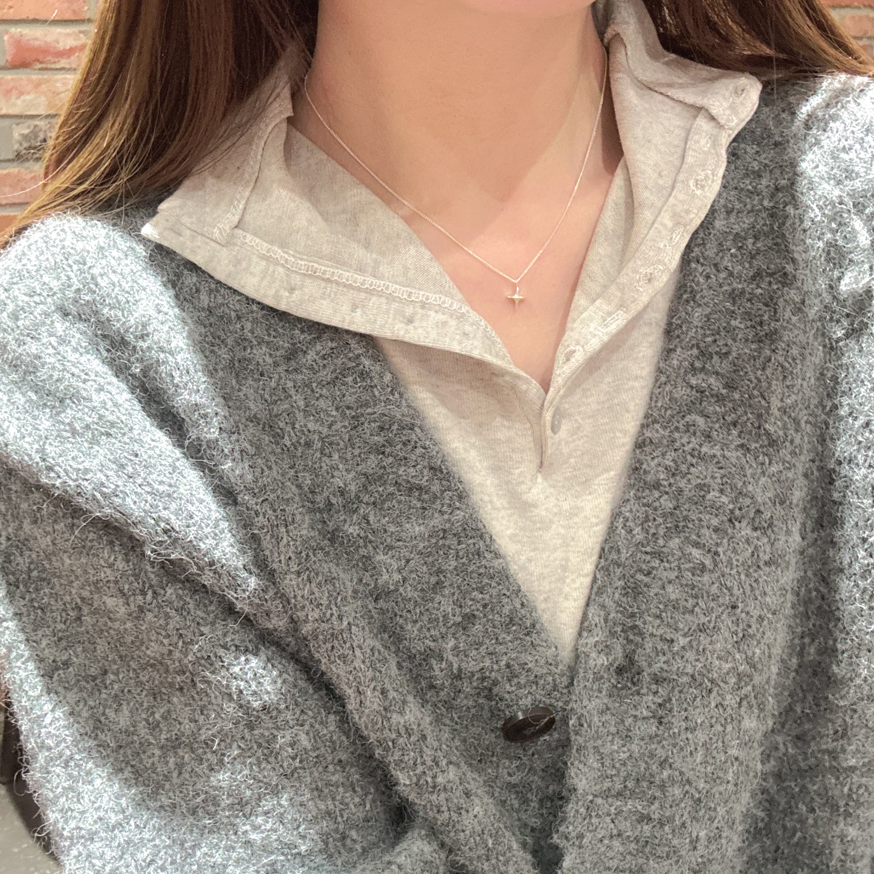 925十字星吊咀頸鏈