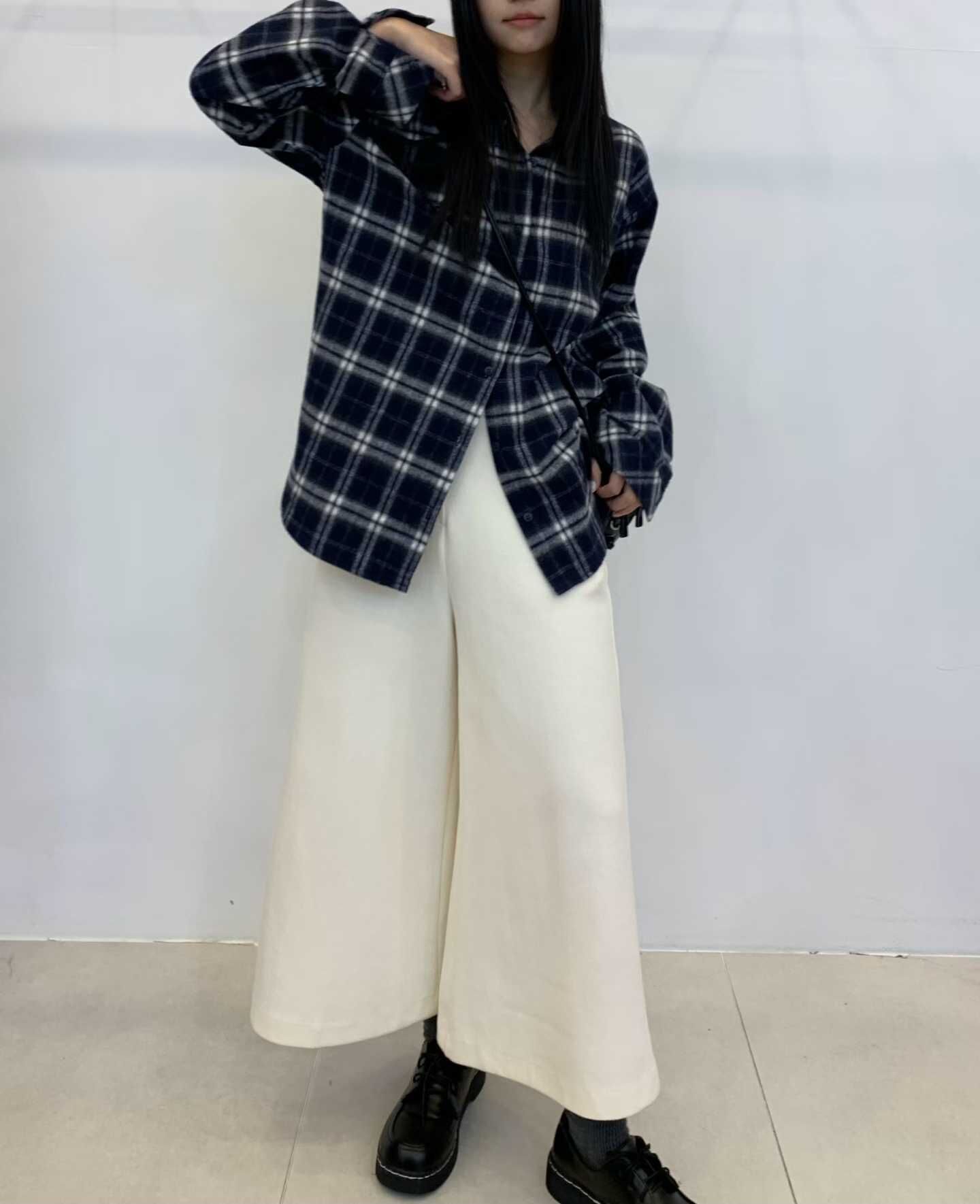 FP5320 格紋外磨毛襯衫