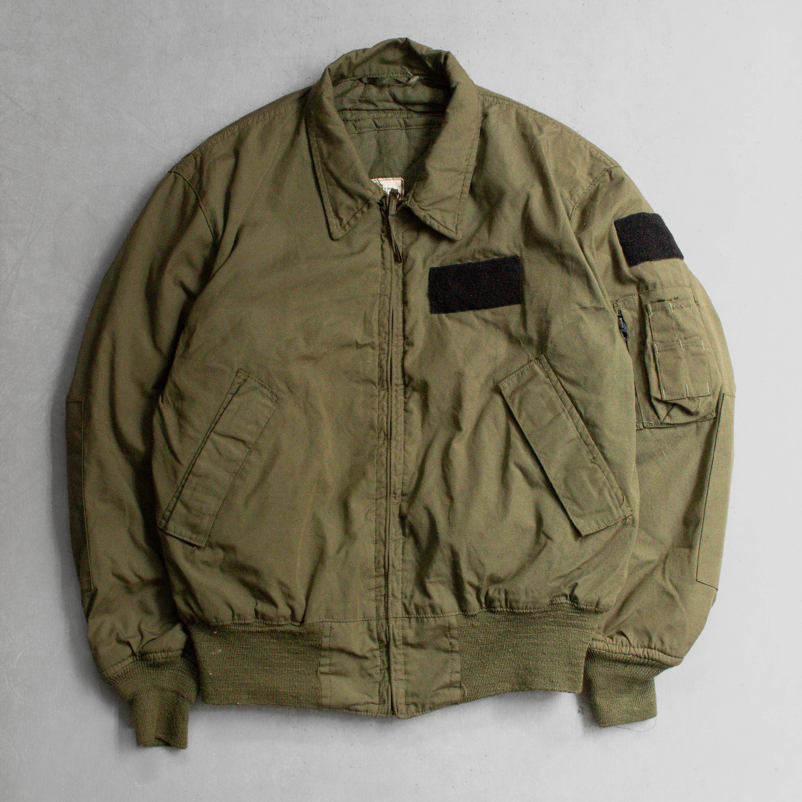 80S US ARMY CVC TANKER JACKET 美軍 公發 坦克兵 鋪棉 夾克 飛行外套 A