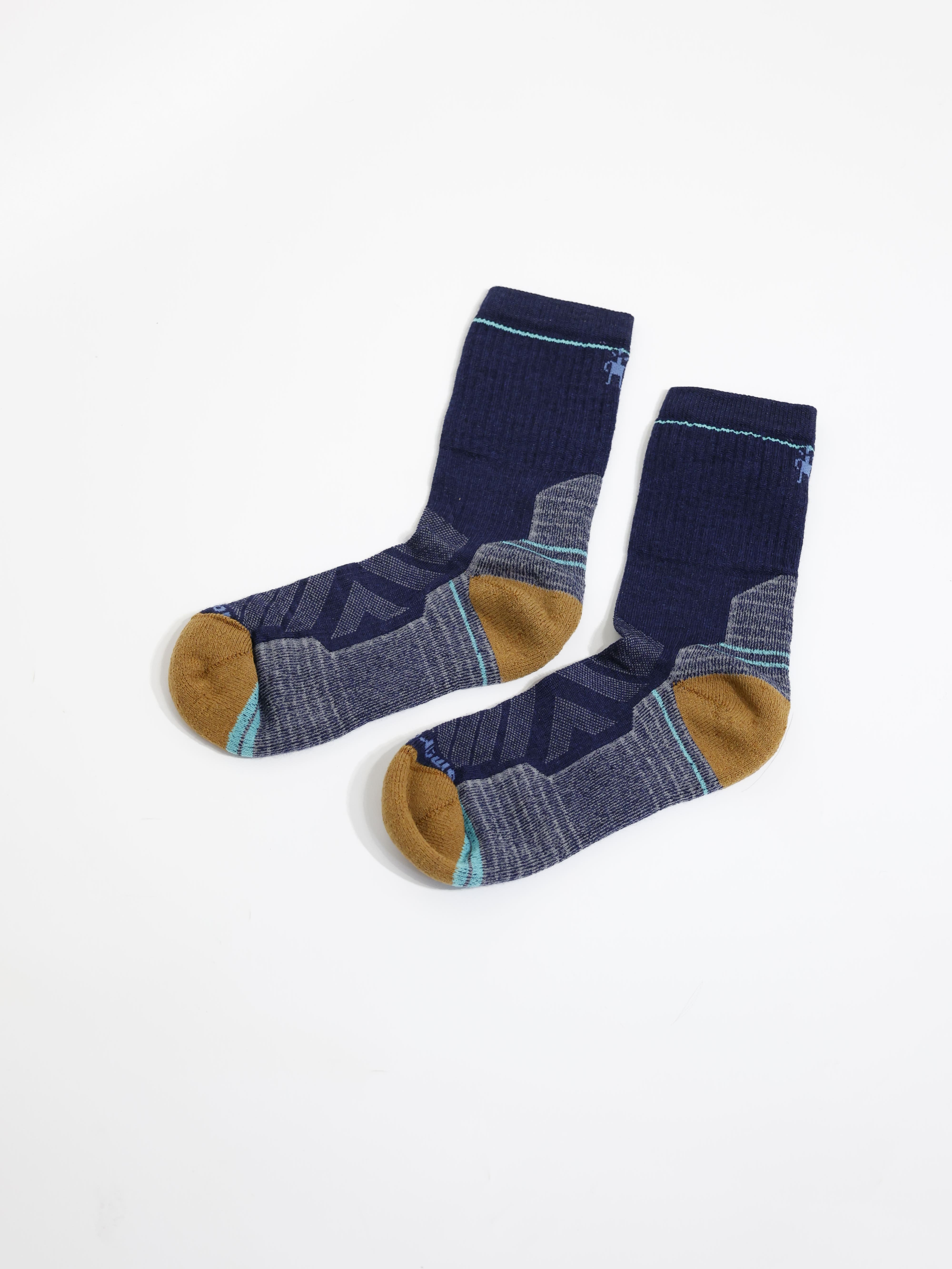 【 M 號】Smartwool 羊毛襪 Unisex 機能戶外全輕量減震中長襪 深海軍藍 SW001614092