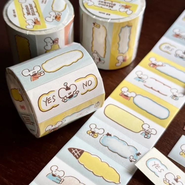 1991w2992｜白日夢 便條貼紙卷